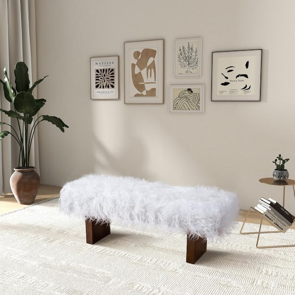 Ashcroft Furniture Co Akari 51 in. Japandi Style Upholstered