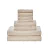 Nautica Oasis 8-Piece Beige Towel Set
