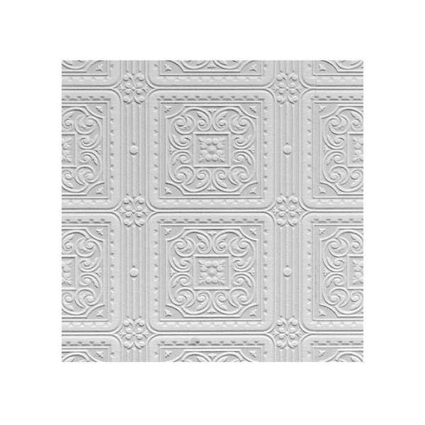 Turner Tile RD80000 Anaglypta Luxury Vinyl Wallpaper Multiple Rolls
