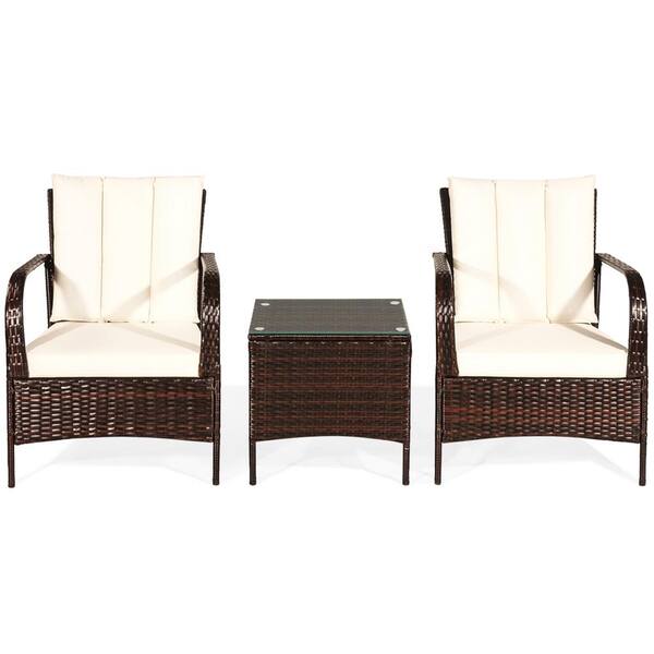 wicker modern dining chair