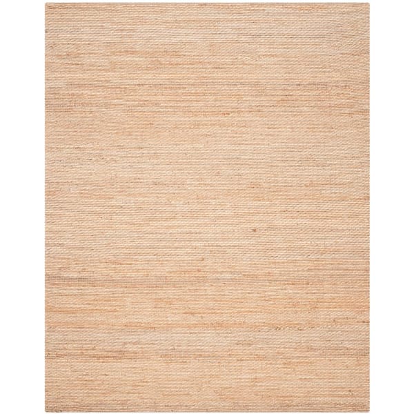 SAFAVIEH Natural Fiber Beige 9 ft. x 12 ft. Solid Area Rug