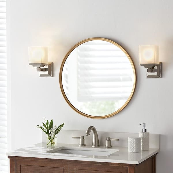 Home Decorators Collection 24 In W X, Home Depot Bathroom Vanity Mirrors