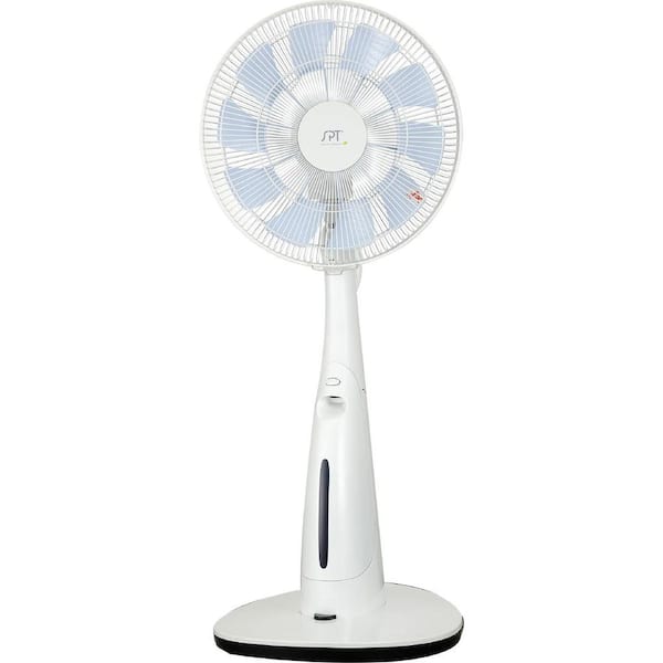 SPT 2474.5 CFM 7-Speed 14 in. DC-Motor Indoor Portable Misting Fan for 100 sq. ft.