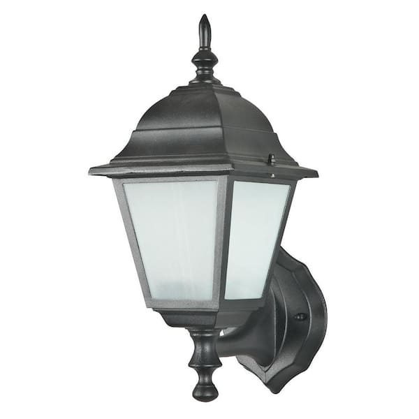 Sunset O'Donnell 1-Light Black Outdoor Wall Lantern Sconce