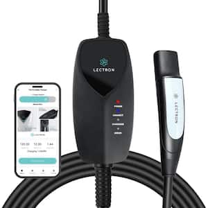 SubSun Portable EV Charger - 16Amp, 110V-240V, Level 1 & 2 With NEMA 6-20 Plug For J1772 EVs