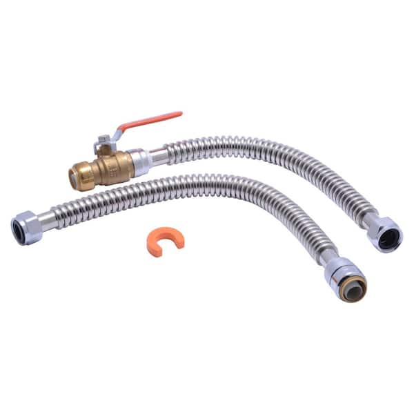SharkBite 3/4 in. Push-to-Connect x 3/4 in. FIP Water Heater Connection Kit