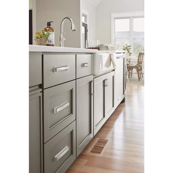 Appoint 3 in. (76mm) Traditional Satin Nickel Bar Cabinet Pull
