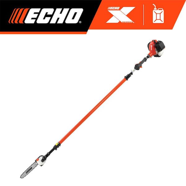 12 in. 25.4 cc Gas 2-Stroke X Series Telescoping Power Pole Saw with In-Line Handle and Shaft Extending to 12.1 ft.