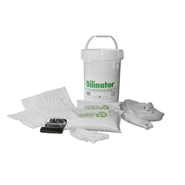 Oilinator 6.5 Gal. Heavy Duty Oil Absorbent Spill Kit