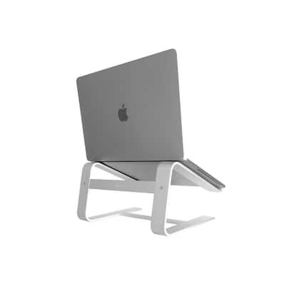 Aluminum Laptop Stand for Apple MacBook, MacBook Air, MacBook Pro and any Notebook Between 10 in. to 17 in.