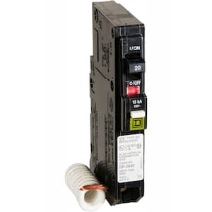 QO 20 Amp Single-Pole Combination Arc Fault Circuit Breaker(QO120CAFIC)