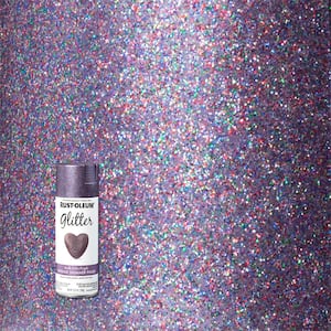 10.25 oz. Multi Color Glitter Spray Paint