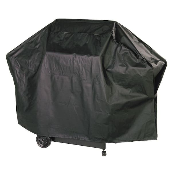 Char-Broil 65 in. Black Nylon-Lined Grill Cover