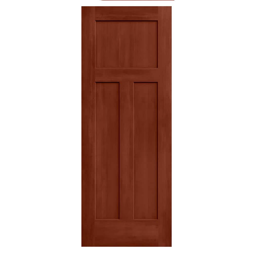32 in. x 80 in. Craftsman Amaretto Stain Molded Composite MDF Interior Door Slab price history on PriceWatchPro