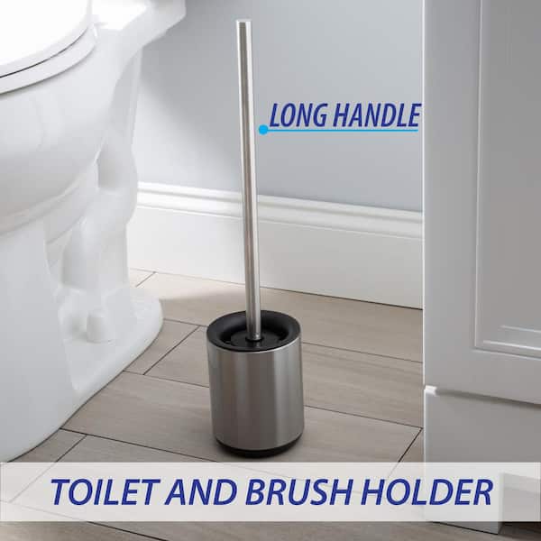 Better Living Products Looeez Plastic Toilet Brush And Holder