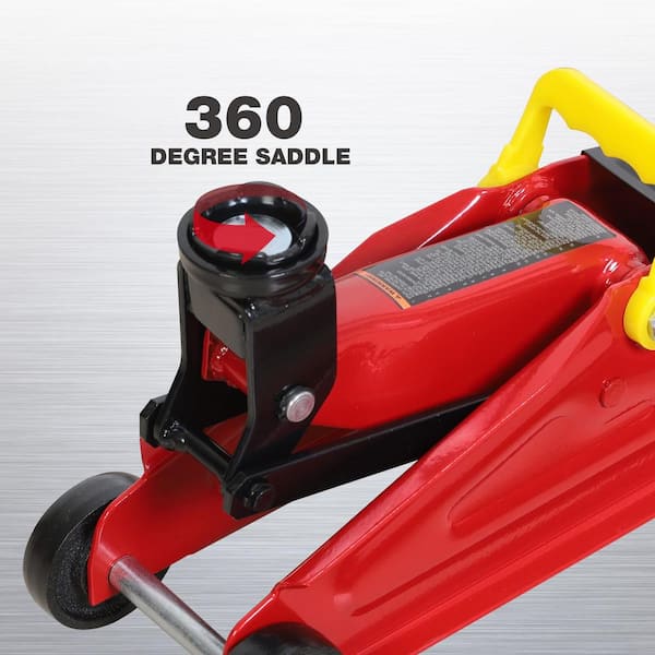 Big Red Hydraulic Trolley Service Lift Jack with Slow Release and