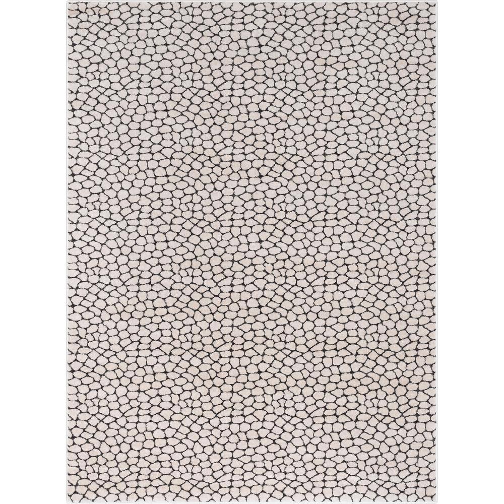 Baldwin Asher Modern Pebbled Ivory 5 ft. 3 in. x 7 ft. 3 in. Area Rug price history on PriceWatchPro