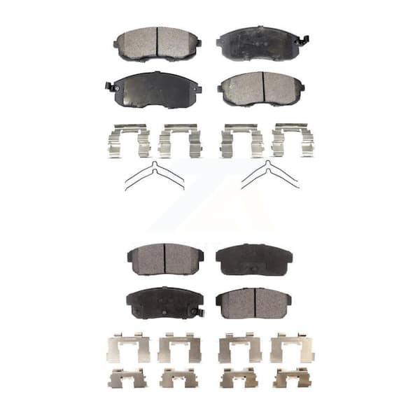 TEC Front Rear Ceramic Brake Pads Kit For Nissan Sentra Infiniti G20 INFINITI KTC-100355