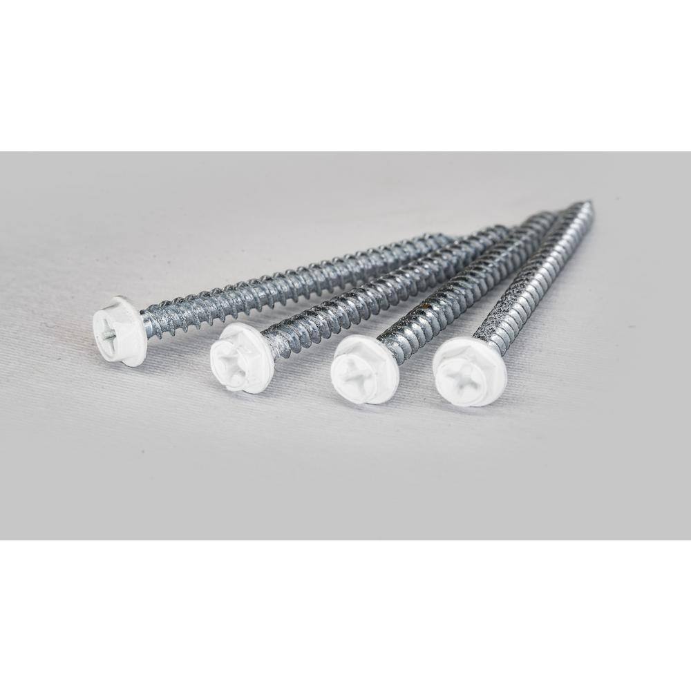 14x14 White Steel Return Air Filter Grille with Fixed Hinges