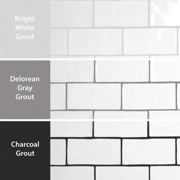 Merola Tile Chester Bianco 3 in. x 6 in. Ceramic Wall Tile (5.72