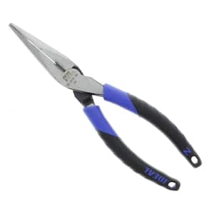 8-1/2 in. Smart Grip Long-Nose Plier with Cutter