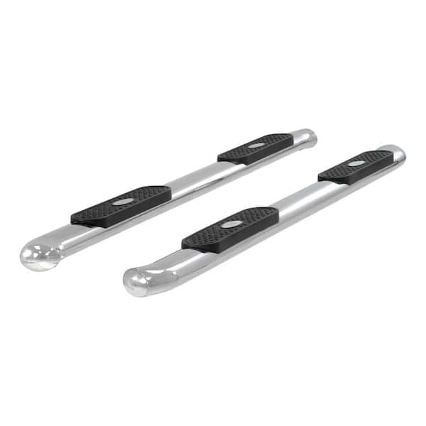 Aries 4-Inch Oval Polished Stainless Steel Nerf Bars, Select Toyota Tundra