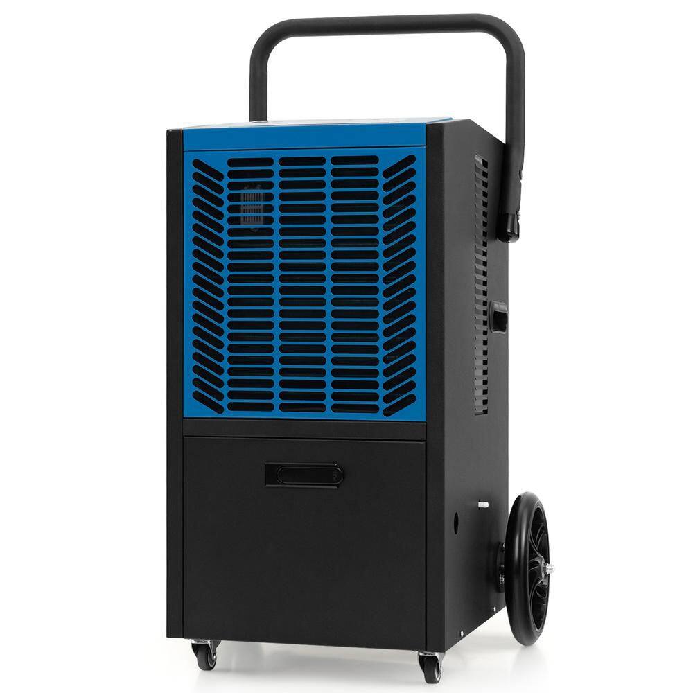 140 Pints Commercial Dehumidifier Crawl Space Dehumidifier with Pump and Drain Hose-Blue price history on PriceWatchPro