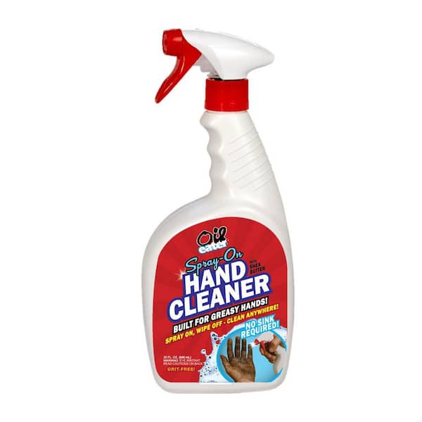32 oz. Spray-on Hand Cleaner Soap for Grease and Oil