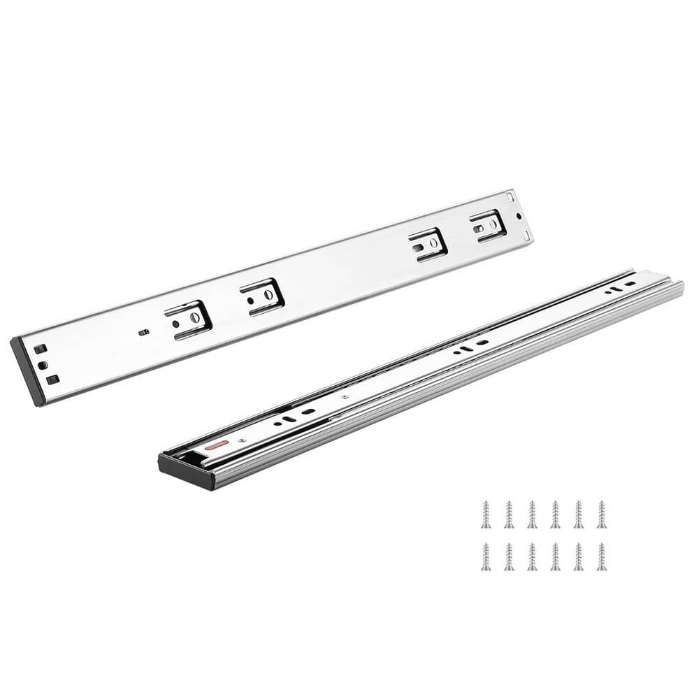 6 Pairs of 20 in. Drawer Slides Side Mount Rails, Heavy Duty Full Extension Steel Track, 100 lbs. Load Capacity price history on PriceWatchPro