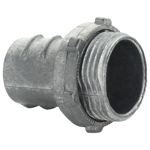 Commercial Electric 1-1/4 in. Flexible Metal Conduit (FMC) Screw-In Connector
