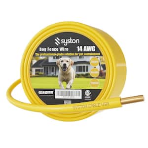 Syston Cable Technology 100 ft. 14/1 Yellow Direct Burial