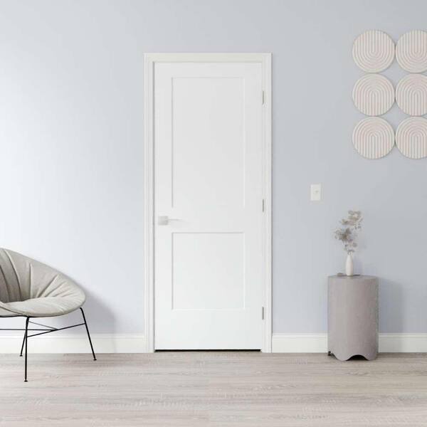 Masonite Logan 32 in. x 96 in. 2-Panel Right-Handed Hollow Core