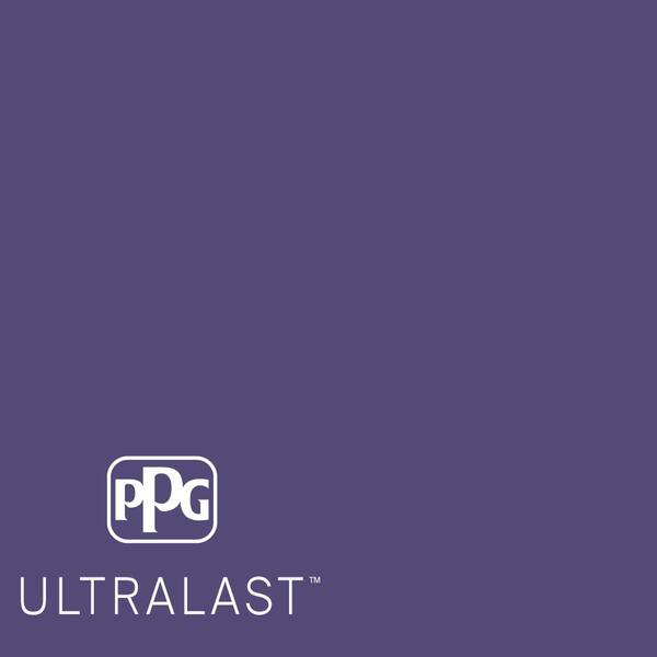 PPG UltraLast 1 gal. #PPG1175-7 Imperial Purple Semi-Gloss Interior Paint and Primer