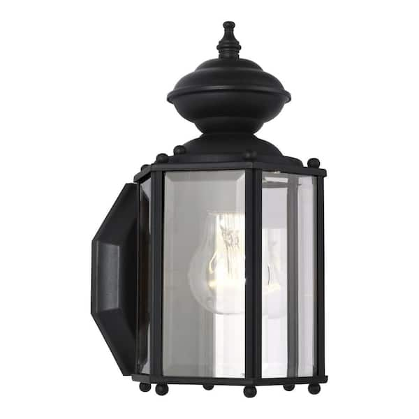 Sea Gull Lighting One-Light Outdoor Post Lantern Outside Fixture, Full  Size, Black - Outdoor Post Lighting By Seagull Sebring 