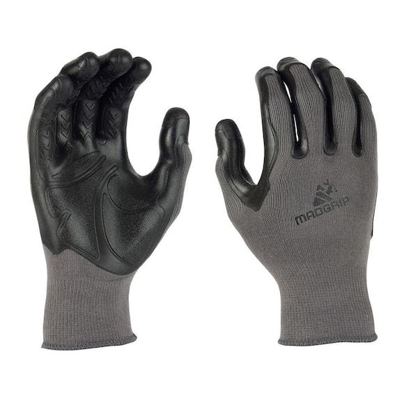 Mad Grip Pro Palm Large/X-Large Flex Glove in Grey/Black