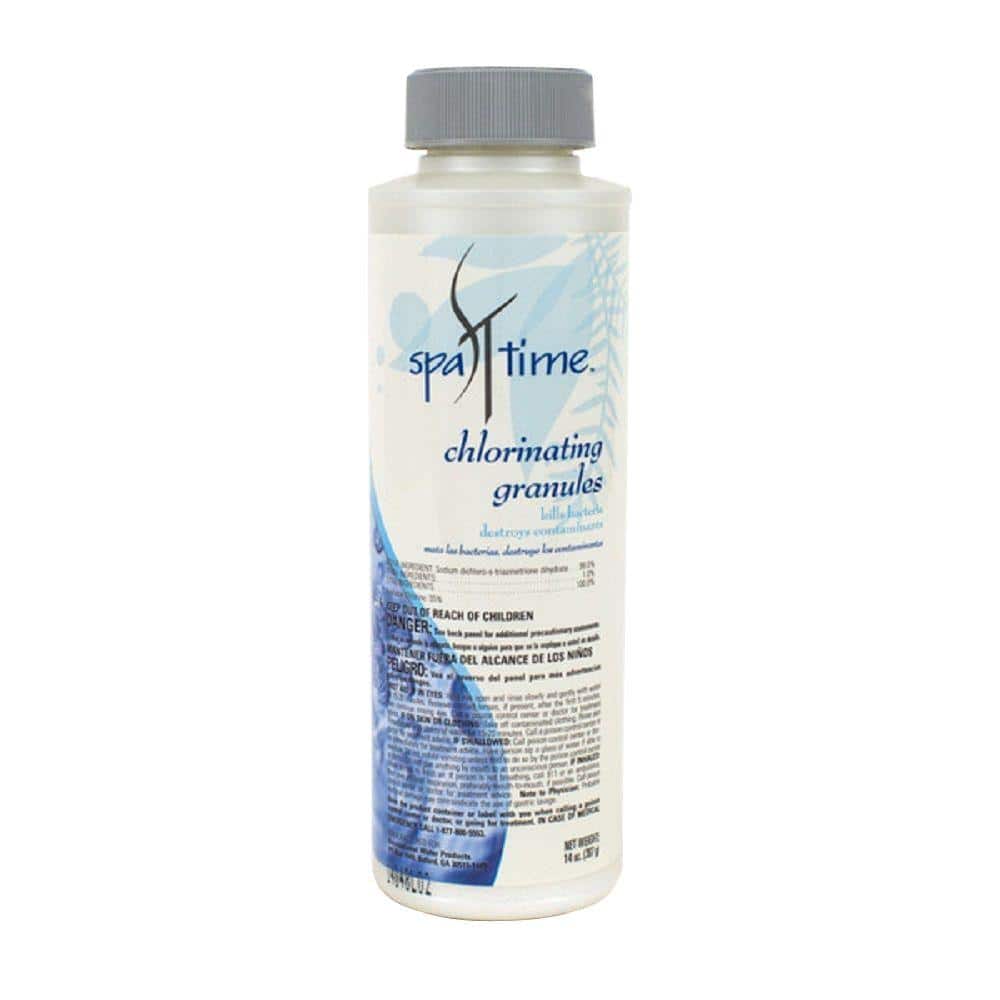 Spa Time 14 oz. Chlorinating Granules 17487STM The Home Depot