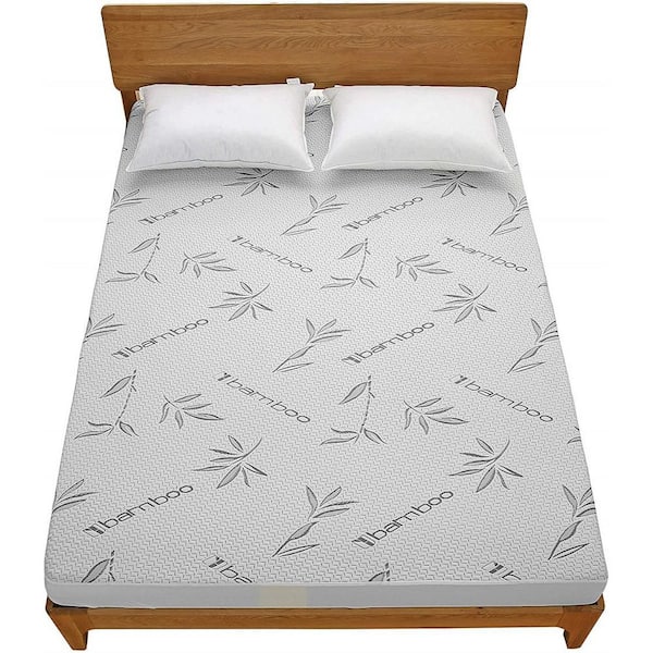 BIBB HOME Premium King Cotton Blend Hypoallergenic Mattress Protector