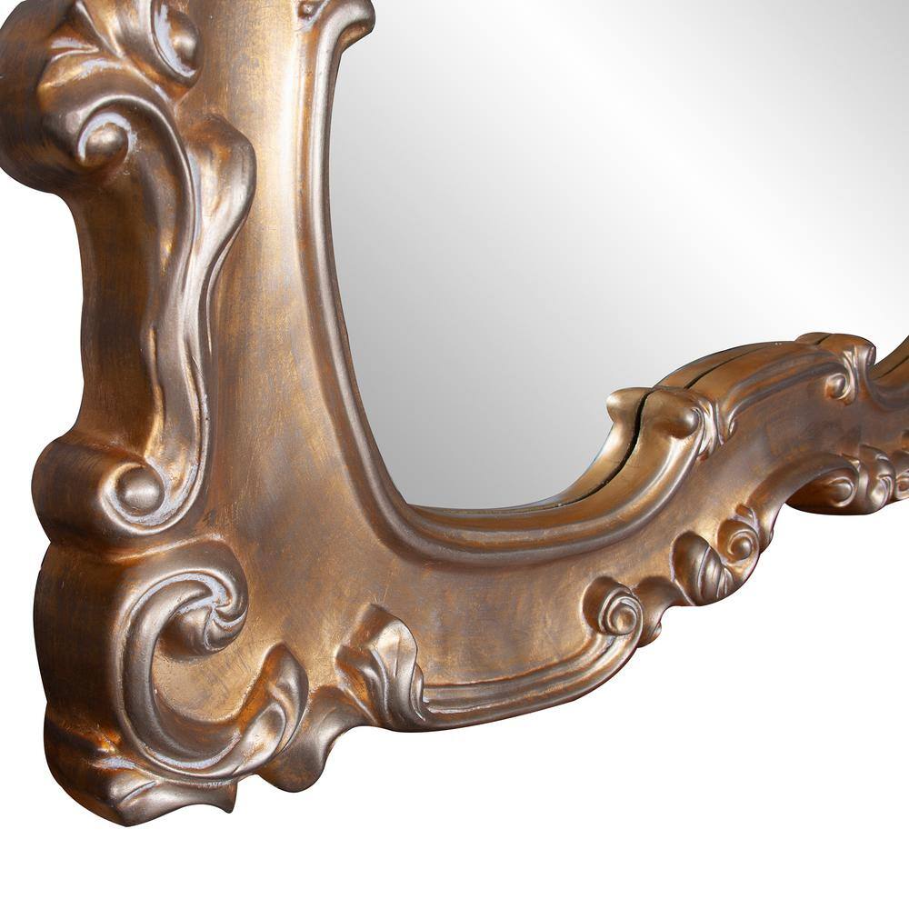 Lorelei Aged Gold Full-Length 43" x 70" Wall Mirror