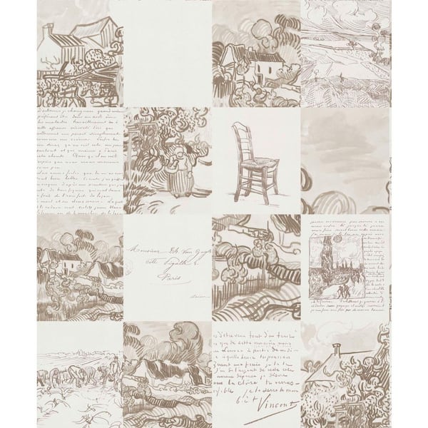 Walls Republic Tiled Landscape Paper Strippable Wallpaper (Covers 57 sq. ft.)