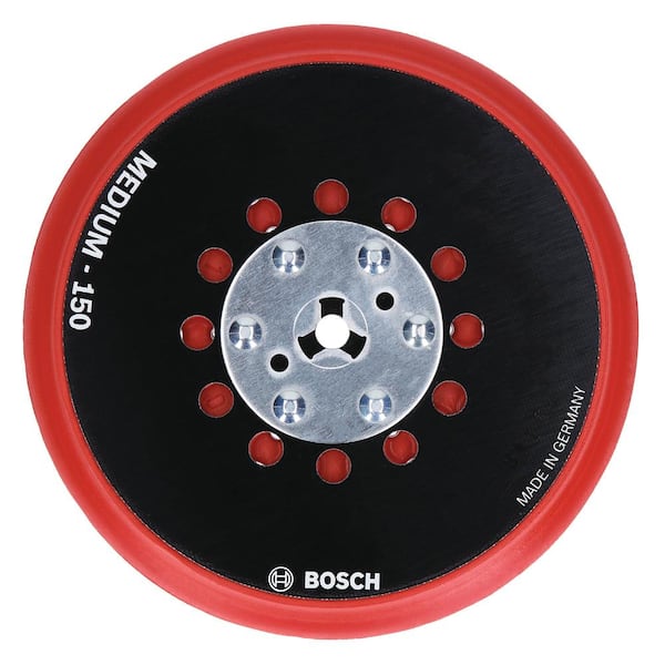 Bosch 6 in. Medium Hook-and-Loop Multi-Hole Sanding Pad