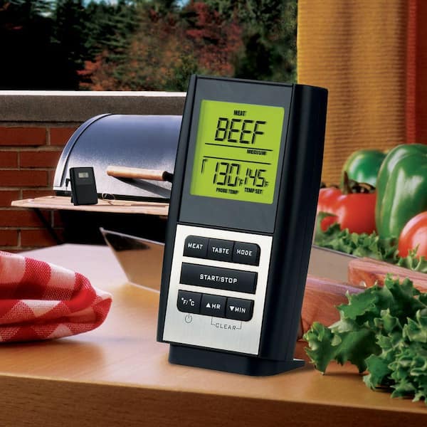 Maverick Digital Remote Cooking Accessory Thermometer with High