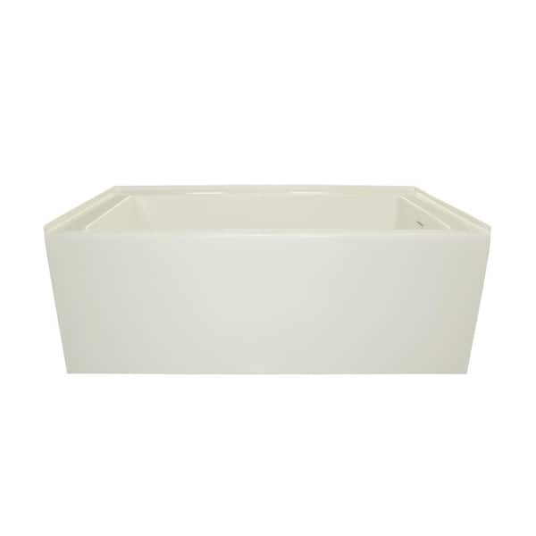 Hydro Systems Sydney 60 in. x 36 in. x 36 in. Soaker Bathtub with Left Drain in White