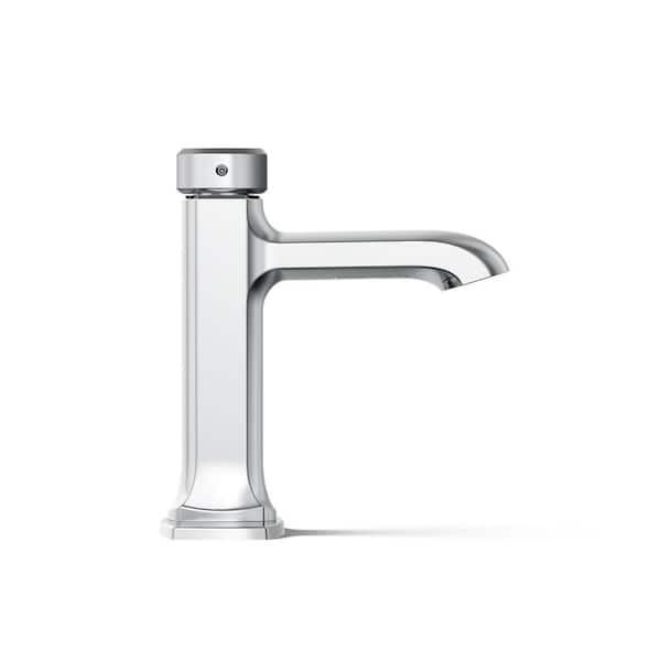 KOHLER Rubicon Battery Powered Touchless Bathroom offers Faucet, BRUSHED NICKEL, NEW