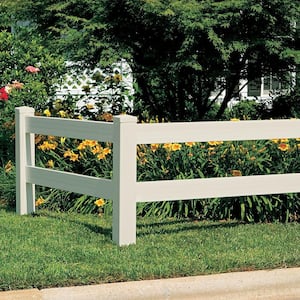 4 in. x 4 in. White Composite Pyramid Fence Post Cap