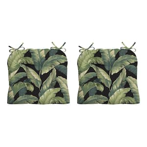 20 x 18 Onyx Cebu Outdoor Seat Cushion (2-Pack)