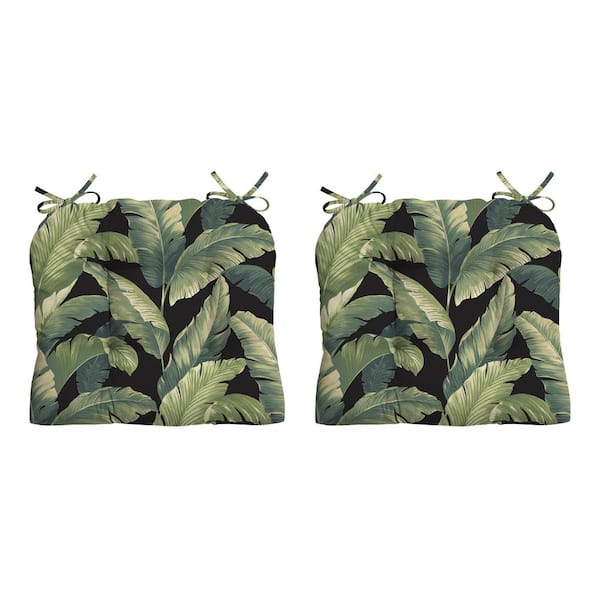 ARDEN 20 x 18 Onyx Cebu Outdoor Seat Cushion (2-Pack)
