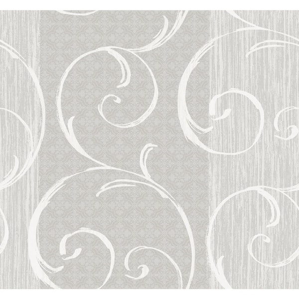Seabrook Designs Notting Hill Swirl Paper Strippable Roll (Covers 60.75 sq. ft.)