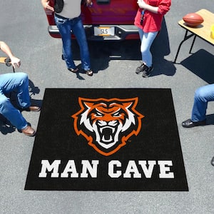 Idaho State Bengals Black 5 ft. x 6 ft. Man Cave Tailgater Rug