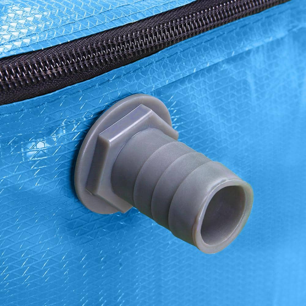 Large Blue 100 Gallon Collapsible PVC Rain Barrel