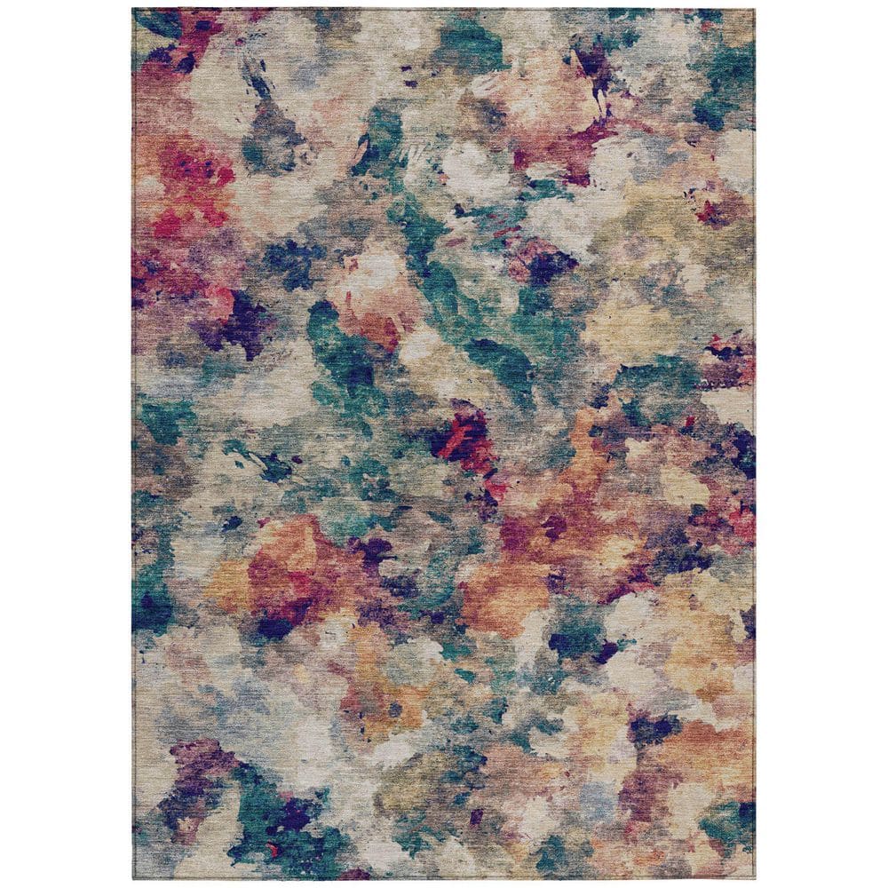 Chantille Machine Washable Indoor/Outdoor Abstract ACN2203 Putty 10 ft. x 14 ft. Area Rug price history on PriceWatchPro